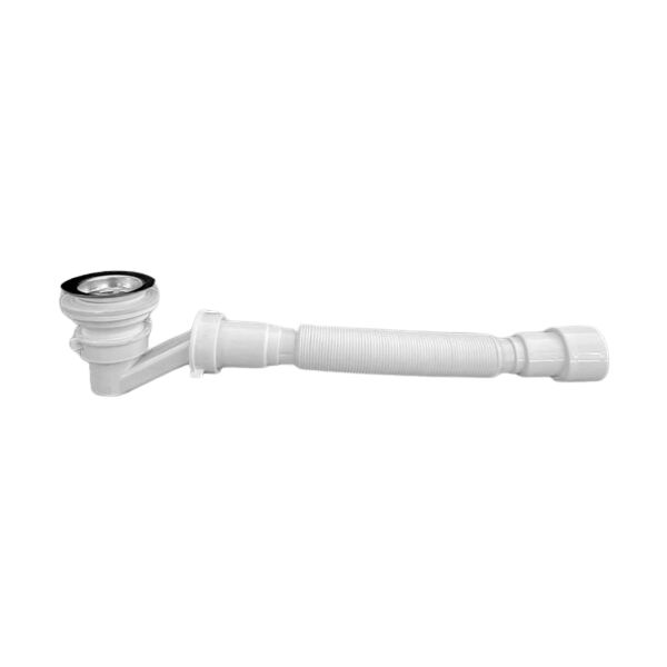Sifon pentru cabină de duș, extensibil, tip "V", H-70mm